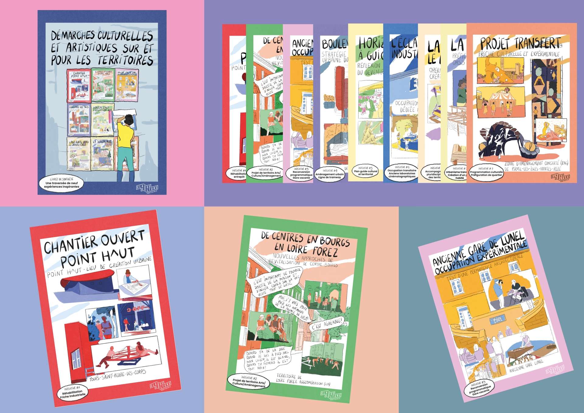 9 livrets inspirants + 1 synthèse 